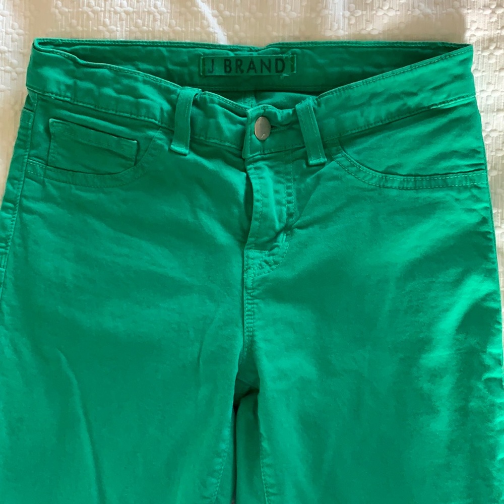 J Brand Emerald Green Jean Size 25